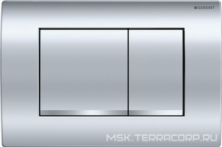 Инсталляция для подвесного унитаза, Geberit  458.163.21.1, двойной смыв, 112х50 см, клавища хром глянец квадрат. в компл. ZZ Geberit Delta 458.163.21.1