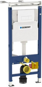 Инсталляция для унитаза GEBERIT Платтенбау Duofix UP100 (клавиша , белая) ZZ Geberit Delta 458.125.11.1