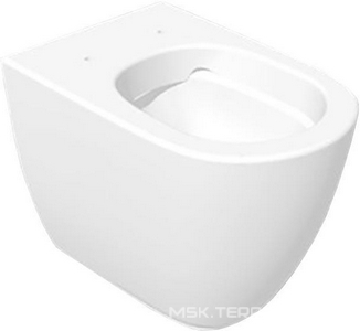 Унитаз приставной 35,5х54см, без сиденья, крепёж в компл.,  ZZ Hatria Fusion Y1ZA01