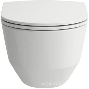 К-т: унитаз подвесной безободковый, сиденье с микролифтом, монтажная рама, крепёж, клавиша смыва цв.хром, Laufen Pro ZZ Laufen Laufen Pro New Z.RU93.0.761.5  (Эко-Душ)