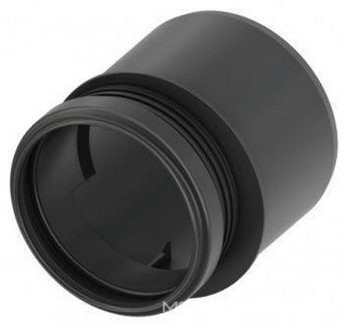 Соединение (адаптер) для горизонтального подсоединения модулей унитаза к сливному патрубку DN 100, TECEbox ZZ Tece Универсал 9820136