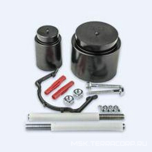 Комплект крепежных элементов для монтажа унитаза на монтажный модуль д/подвесного унитаза, PL ЗАПЧАСТИ, Tece ZZ Tece Универсал 9820043