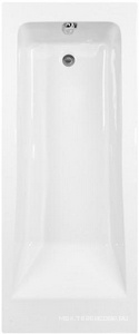 Ванна 160х70см, без каркаса, (акрил цв.белый),  ZZ Pestan Anica 13016070