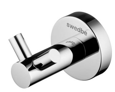 Крючок двойной, (цв.хром),  ZZ Swedbe Attribut 9815