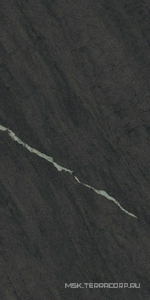 Керамогранит для пола и стены AtlasConcorde Россия Forte dei Marmi Rock FDMR Ven. Black Rett 60x120/ФДМP Вен. Блек Рет 60x120 610010005826