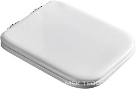 ЗАПЧАСТЬ Петли (комплект 2шт.) для сиденья, для унитаза, с микролифтом, для арт. 5391 cr, (цв.хром),  ZZ Kerasan Nolita R108A18 -шарниры для 5391 cr