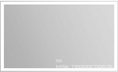 Зеркало 1000x30x600мм с встроенным светильником и кнопочным выключателем,12W, 220-240V, ZZ BelBagno зеркала и зеркальные SPC-GRT-1000-600-LED-TCH-WARM