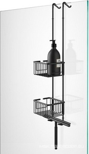 Корзина 15x12x70см для душа, подвесная, (цв.черный матовый) ZZ Decor Walther Универсал 0705060