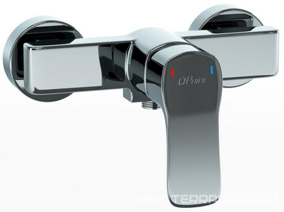 Смеситель для душа, без аксессуаров, цвет хром,  ZZ Paini Viva Style P4CR511