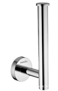 Держатель для запасного рулота т/б, (цв.хром),  ZZ Swedbe Attribut 9806