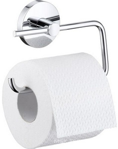 Держатель для туал.бумаги закрытый, (цв.хром),  ZZ Hansgrohe Logis 40526000