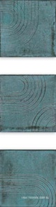 Керамическая плитка для стены WOW Enso  Wabi Blue 12,5x12,5 120846