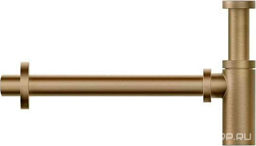 Сифон для раковины округлый, 1 1/4, (цв. Warm Bronze Br. PVD), Gessi ZZ Gessi Универсал 01377 726