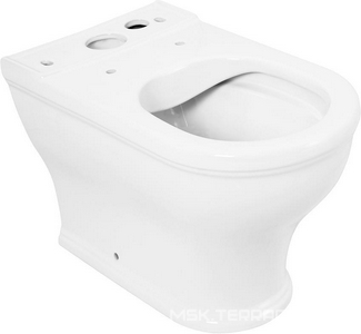 Чаша напольного унитаза 360х610хh405мм, (без бачка и сиденья), крепёж к полу в компл.,  ZZ Cezares Giubileo CZR-165-CPR