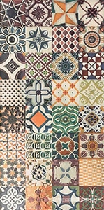 Керамическая плитка для стены Mainzu Catania Decor Messina ZZ 15х30 n163613