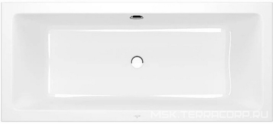 Ванна 1700х750хh430мм, + ножки арт.U99740000, (акрил цв. 01 white), Targa Plus Duo ZZ