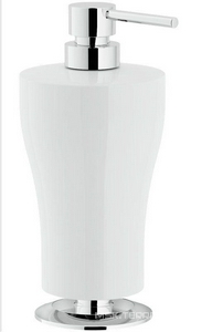 Дозатор настольный, (керамика / хром),  ZZ Nobili Sofi Teknobili ACCP61CR