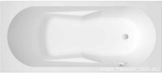 Ванна 180х80см, без ножек/рамы, панелей, слива-перелива, (акрил цв.белый),  ZZ Riho Lazy B081001005