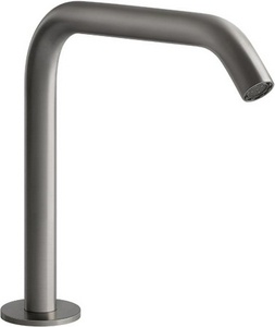 Отдельностоящий излив h=162мм, цвет: steel brushed,Gessi 316 ZZ Gessi Flessa 54091 239