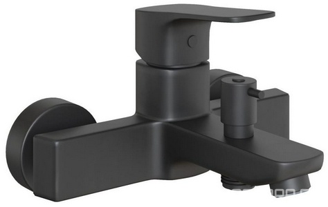 Смеситель для ванны, без аксессуаров, цвет черный  ZZ Paini Viva Style P4YO111