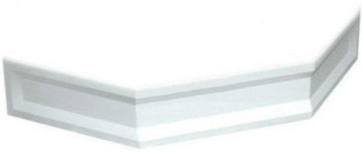 Экран для душевого поддона, трапеция, 90х90хh27см, (акрил цв.белый), RGW ZZ RGW Универсал 16230713-90-A
