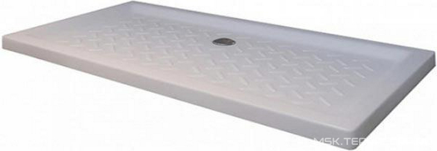 Поддон для душа, прямоугольный, 120х80хh60(35)см, без сифона, (керамика цв.белый), RGW ZZ RGW Универсал 19170382-01