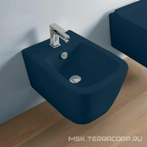 Биде подвесное 36х52см, крепёж в компл., (цв. notte),  ZZ ArtСeram A16 ASB001 36; 00