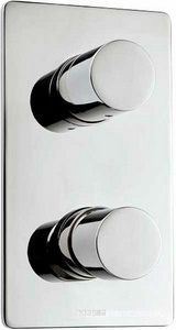 Смеситель д/д, встр.в стену, на 1-5 потребителя, внешняя часть, БЕЗ внутрен.части, (цв.хром),  ZZ Bossini Oki Z00004.030