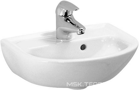 Раковина 40х32см, 1 отв. д/смес., с переливом, LaufenPro ZZ Laufen Laufen Pro 8.1595.1.000.104.1