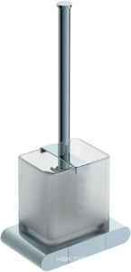 Ёрш настенный, (цв.хром / стекло мат.),  ZZ Art & Max Platino AM-E-3981AL