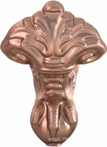 Ножки для ванны (комплект 4шт.), крепеж в компл., литой мрамор цв.бронза, Ретро ZZ Астра-Форм Универсал Ножки для ванны Ретро цв.бронза