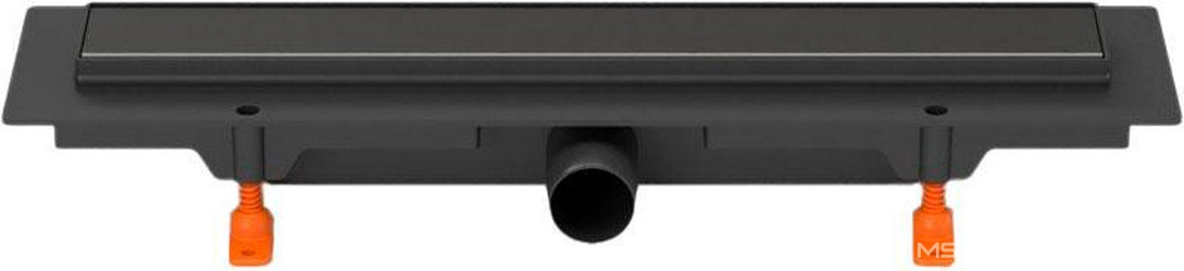 Душевой лоток Harmony 750 мм D40, черный матовый ZZ