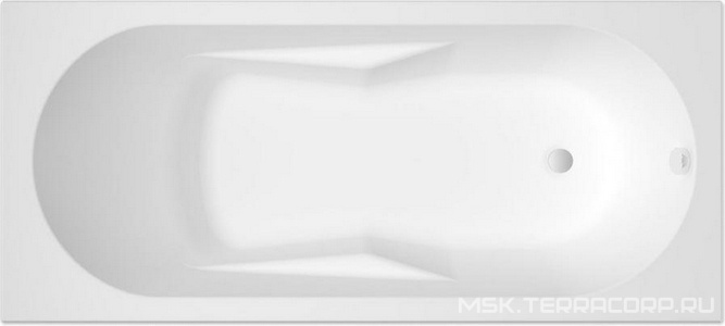 Ванна 170х75см, без ножек/рамы, панелей, слива-перелива, (акрил цв.белый),  ZZ Riho Lazy B078001005