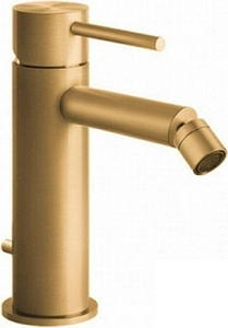 Смеситель для биде, с д/к, (цв.Brass Brushed PVD),  ZZ Gessi Flessa 54007 727