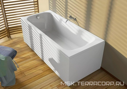 Ванна 180х80см, без ножек/рамы, панелей, слива-перелива, (акрил цв.белый),  ZZ Riho Milano B044001005