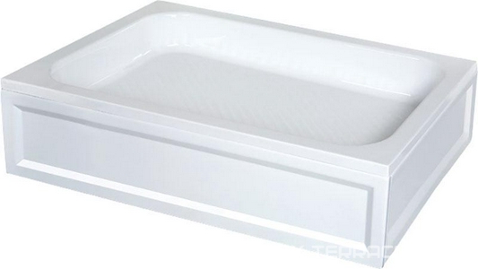 Поддон для душа, прямоугольный, 120х90хh27см, ножки в компл., без сифона и панелей, (акрил цв.белый), RGW ZZ RGW Универсал 16180292-51-A