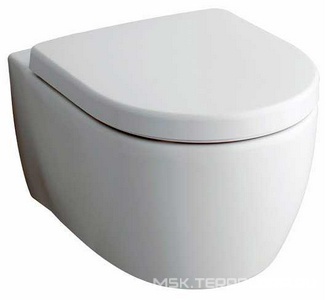Сиденье для унитаза, с микролифтом, крепл. нерж.сталь, Icon ZZ Geberit iCon 574130000