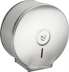 Контейнер для туалетной бумаги с ключом - барабан диам.250 мм  / нержавейка ZZ Brimix Brimix 920