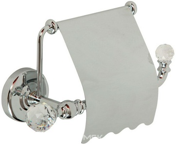 Держатель для т/б, с крышкой, (цв.хром),  Migliore Amerida 16576