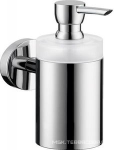 Дозатор для жидкого мыла настенный (хрусталь/хром),  ZZ Hansgrohe Logis 40514000