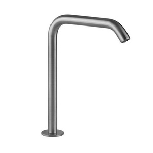 Отдельностоящий излив h=230мм , цвет: steel brushed,Gessi 316 ZZ Gessi Flessa 54093 239