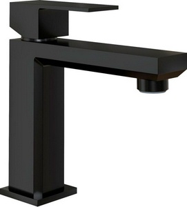 Смеситель для раковин, без д/к, (цв.черный браш.PVD),  ZZ Paini Grazia 21PZ205S