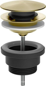 Донный клапан нажимной “Stop&Go”, 1 1/4, (цв. Brushed Brass PVD), Gessi ZZ Gessi Универсал 54599 727