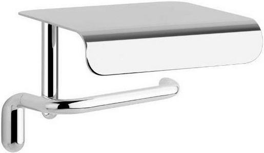 Держатель для туалетной бумаги, с крышкой, (цв. хром),  ZZ Gessi Goccia 38049 031