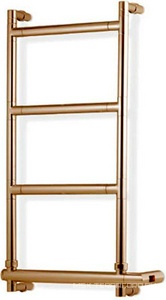 Полотенцесушитель Art.582/4/420BR (бронза) 730х420 мм (эл.+Bох подкл справа), Margaroli  ZZ Margaroli Sereno 582-350x726-325/4M+Box Old Brass подкл справа