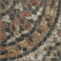 Керамогранит Менорка темно-коричневыйXX|40x40