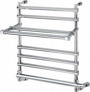 Полотенцесушитель с полочкой 500/570хh603х330мм, (электрика+Box, подключение справа), цв.хром, Margaroli ZZ Margaroli Sole 552/6/500CR