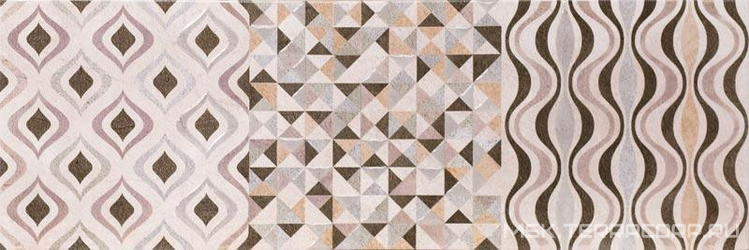 Декор Forte multi 01 XX|25x75