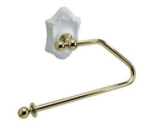 Полотенцедержатель полукольцо 28х13см, (цв. бронза, керамика), Londra Z XXZ