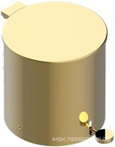 Ведро с крышкой и педалью, d200mm (цв. золото (Dore))  ZZ THG Cygne G31-F01-00713CL